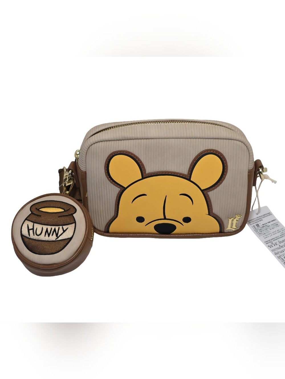 Disney Parks Loungefly WINNIE THE POOH Crossbody Bag & Coin Purse - NWT